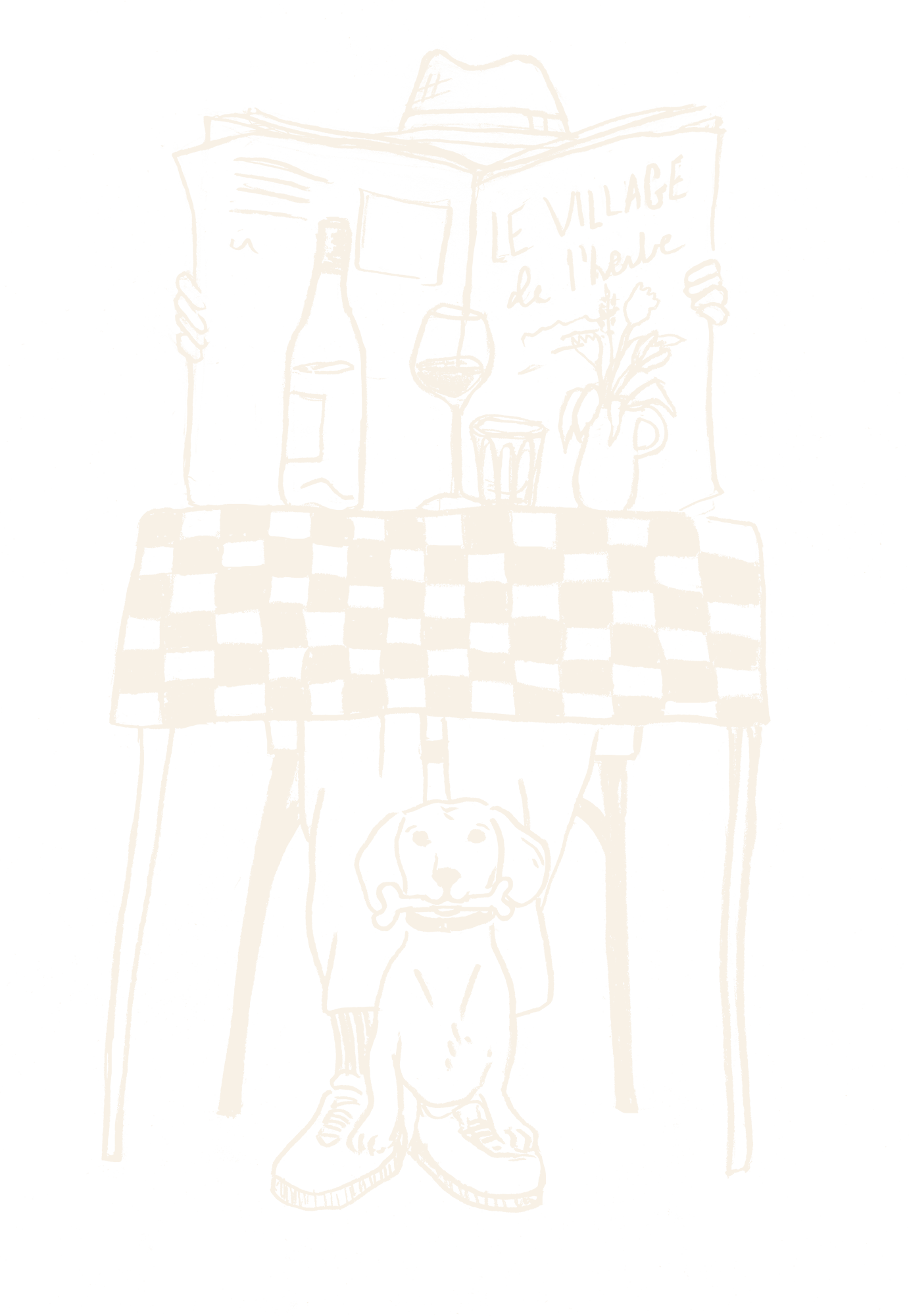 illustration Hôtel de la Plage